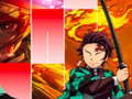 Гаме Anime Kimetsu no Demon Slayer Pijan Pločice онлајн