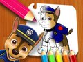 Гаме Knjiga za bojanje PAW Patrol онлајн