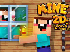 Гаме Mine 2D Opstanak Herobrine онлајн