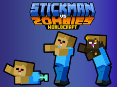 Гаме Stickman protiv zombija WorldCraft онлајн