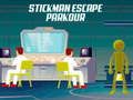 Гаме Бег Stickmana: Parkour онлајн