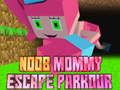Гаме Bežanje Noob Mame Parkour онлајн
