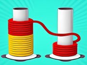 Гаме Сортирање по боји ужадне конопце 3Д онлајн