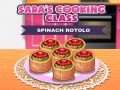 Гаме Sarinu Kucharsku Klasa: Rotolo od Spanaća онлајн