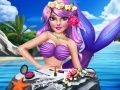 Гаме Šminka za princezu morsku sirenu онлајн