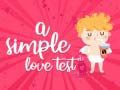 Гаме Jednostavni test ljubavi онлајн