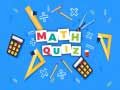 Гаме Matematička kviz igra онлајн