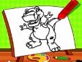 Гаме Laka Bojanka Dinosaurus za Decu онлајн