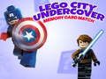 Гаме LEGO CITY Igra za Uparivanje Memorijskih Kartića онлајн Гаме LEGO CITY Igra za Uparivanje Memorijskih Kartića онлајн