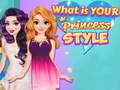 Гаме Kakav je tvoj stil princeze? онлајн