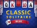 Гаме Klasični Solitaire Plavi онлајн