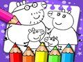 Гаме Knjiga za bojenje Peppa Pig онлајн