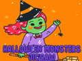 Гаме Pazl Halloween čudovišta онлајн