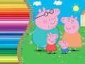 Гаме Knjiga za bojanje Peppa Pig онлајн
