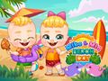 Гаме Mike i Mia: Dan na Plaži онлајн