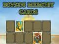 Гаме Egyxos memorijske karte онлајн Гаме Egyxos memorijske karte онлајн