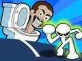 Гаме Stickman protiv Skibidi Toaleta онлајн