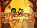 Гаме Franky i Vampir Halloween Puzzle онлајн