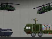Гаме Piksel Igraonica: Ratni Sandbox онлајн