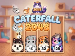 Гаме Caterfall 2048 онлајн