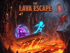 Гаме The Lava Escape онлајн