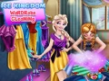 Гаме Čišćenje garderobe Kraljevstva leda онлајн