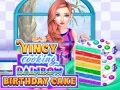 Гаме Vincy Pravi Tortu za Rođendan u Duginim Bojama онлајн Гаме Vincy Pravi Tortu za Rođendan u Duginim Bojama онлајн