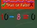 Гаме Matematički zadaci tačno ili netačno онлајн