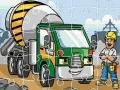 Гаме Puzzle Građevinskih Kamiona онлајн Гаме Puzzle Građevinskih Kamiona онлајн