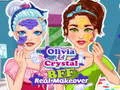 Гаме Kristal i Olivija: Pravi Makeover za Najbolje Prijateljice онлајн