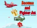 Гаме Snegović i borbeni avion онлајн