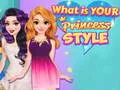 Гаме Kakav je tvoj stil princeze? онлајн