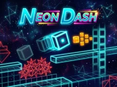 Гаме Neon Dash онлајн