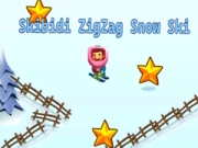 Гаме Skibidi ZigZag Sneg Skijanje онлајн Гаме Skibidi ZigZag Sneg Skijanje онлајн