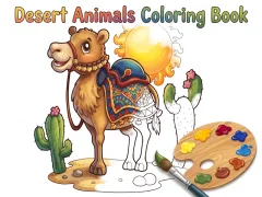 Гаме Desert Animals Coloring Book онлајн