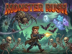 Гаме Monster Man Rush онлајн