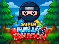 Гаме Super Ninja Balloon онлајн
