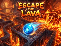 Гаме Escape the lava онлајн