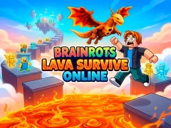 Гаме Brainrots Lava Survive Online онлајн