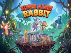 Гаме Super Alien Rabbit онлајн