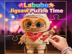 Гаме Labubu Jigsaw Puzzle Time онлајн