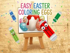 Гаме Easy Easter Coloring Eggs онлајн
