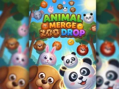Гаме Animal Merge Zoo Drop онлајн