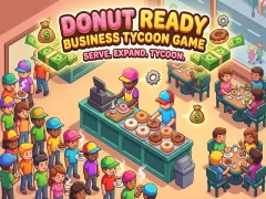 Гаме Donut Ready Business Tycoon Game онлајн