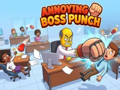 Гаме Annoying Boss Punch онлајн