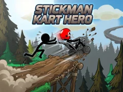 Гаме Stickman Kart Hero онлајн