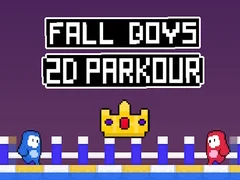 Гаме Padajući Dečaci 2D Parkour онлајн