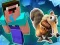 Гаме Noob Parkour: Snežna Era онлајн