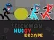 Гаме Бежање Stickman Huggy онлајн