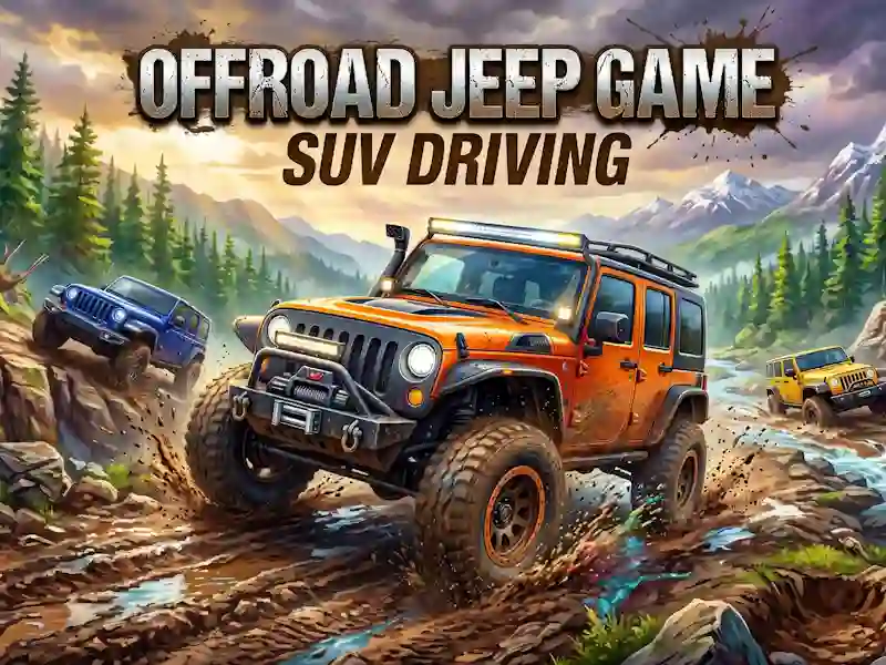 Гаме Offroad Jeep Game SUV Driving онлајн